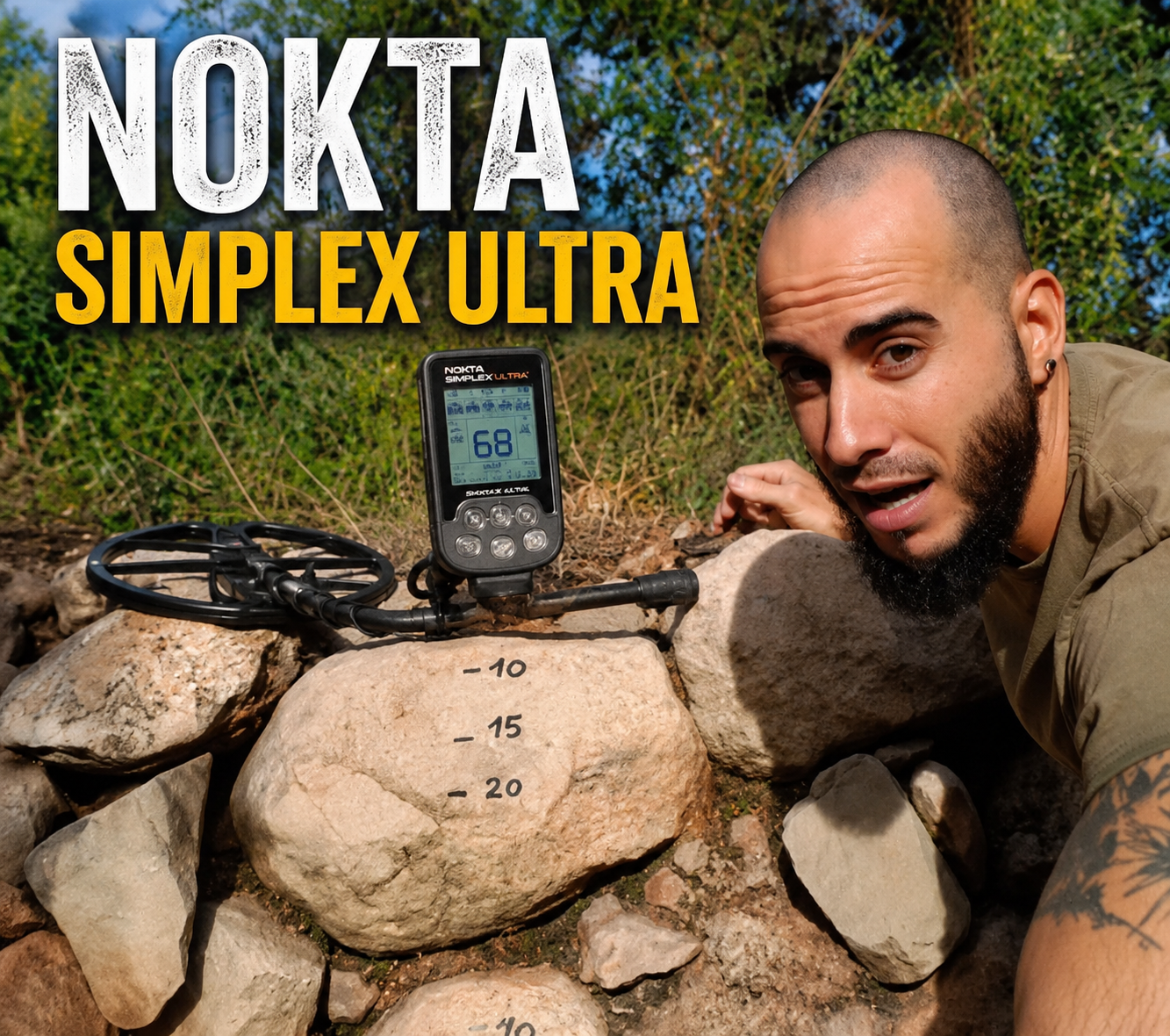 Prueba sobre terreno de  NOKTA SIMPLEX ULTRA